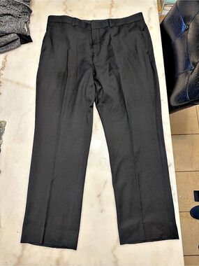 Kenneth Cole New York ML548 Men's Wool Dress Pants 38 R Like New